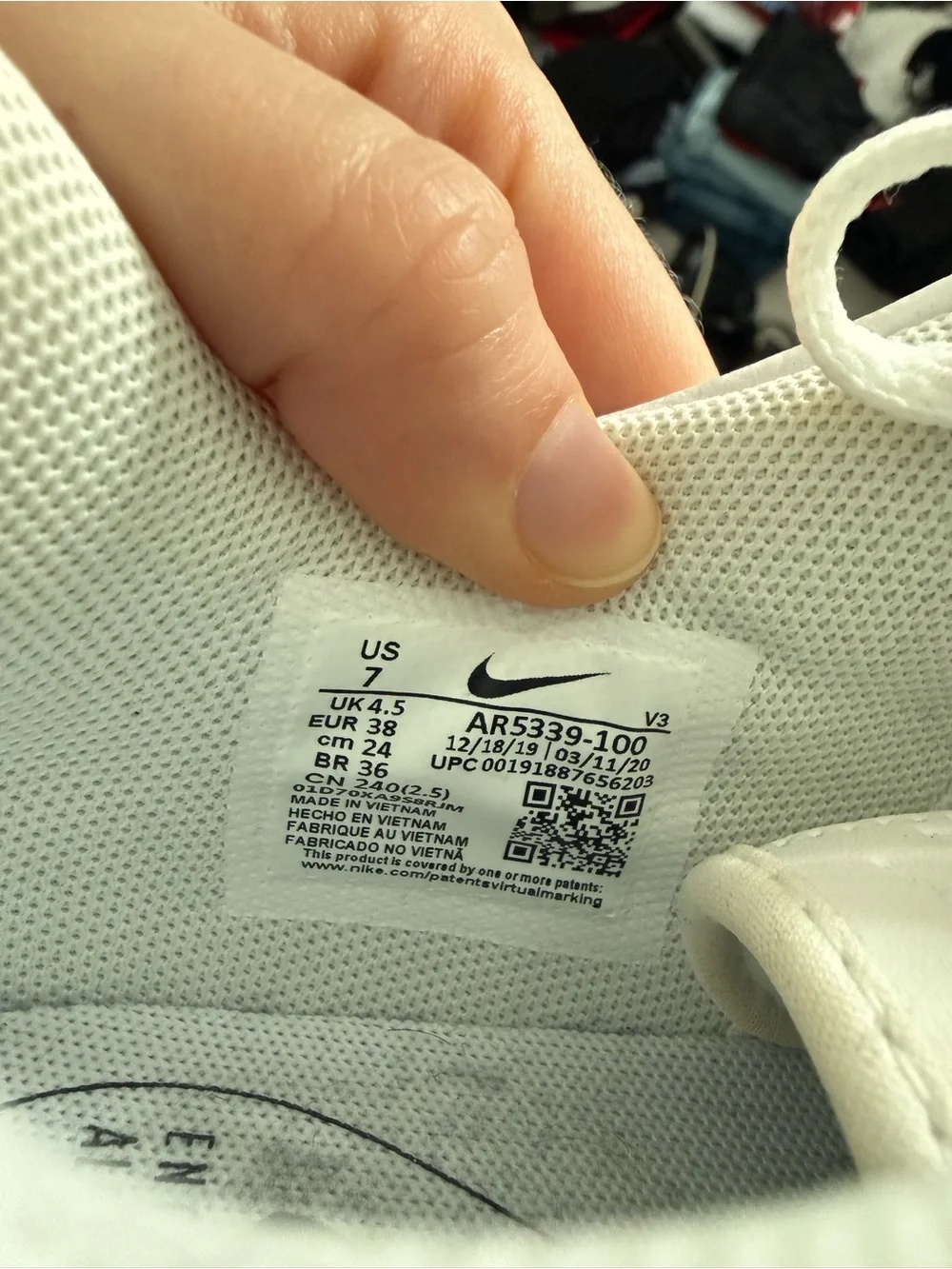 Nike taking height